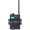 1-port RS-232/422/485 wireless device server with 802.11a/b/g/n WLAN EU band, 12 to 48 VDC, -40 to 75°C operating temperatureMOXA